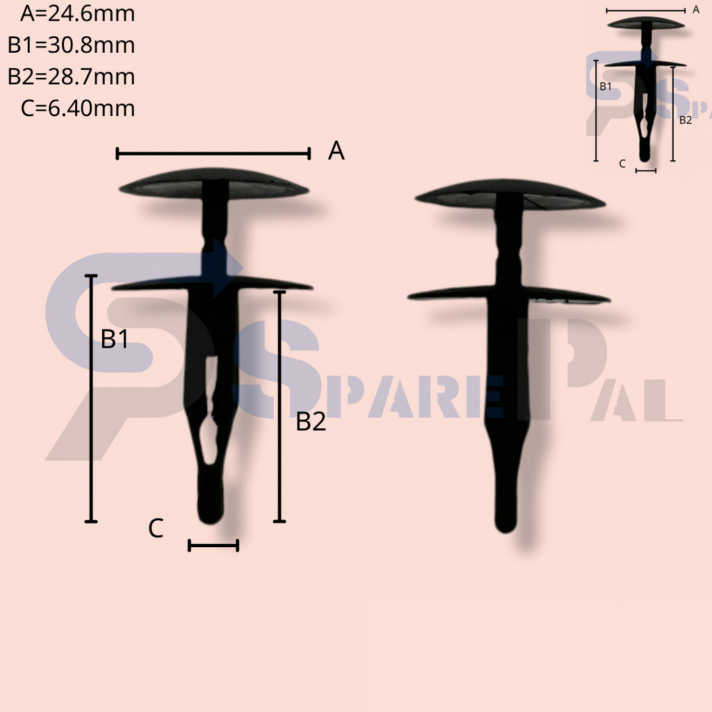 SparePal  Fastener & Clip SPL-10967