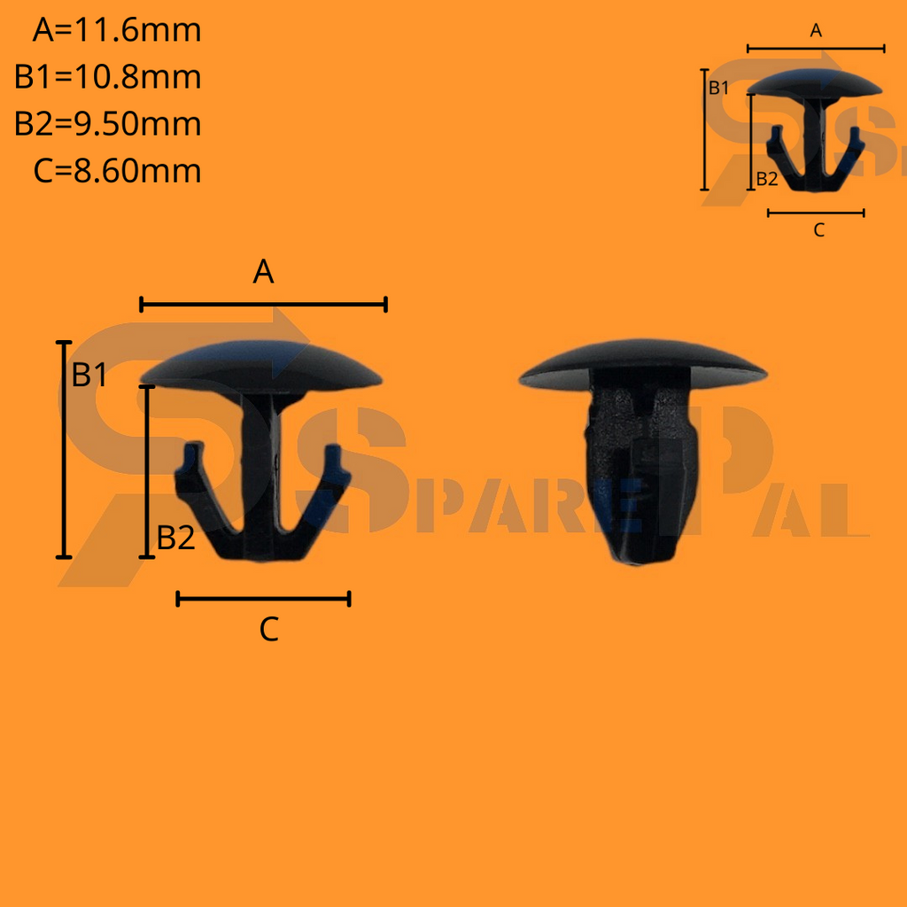 SparePal  Fastener & Clip SPL-10986