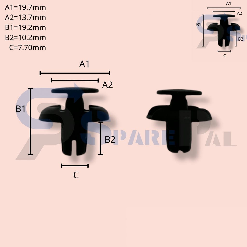 SparePal  Fastener & Clip SPL-10988