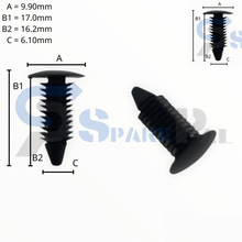 将图片加载到图库查看器，SparePal  Fastener &amp; Clip SPL-10991