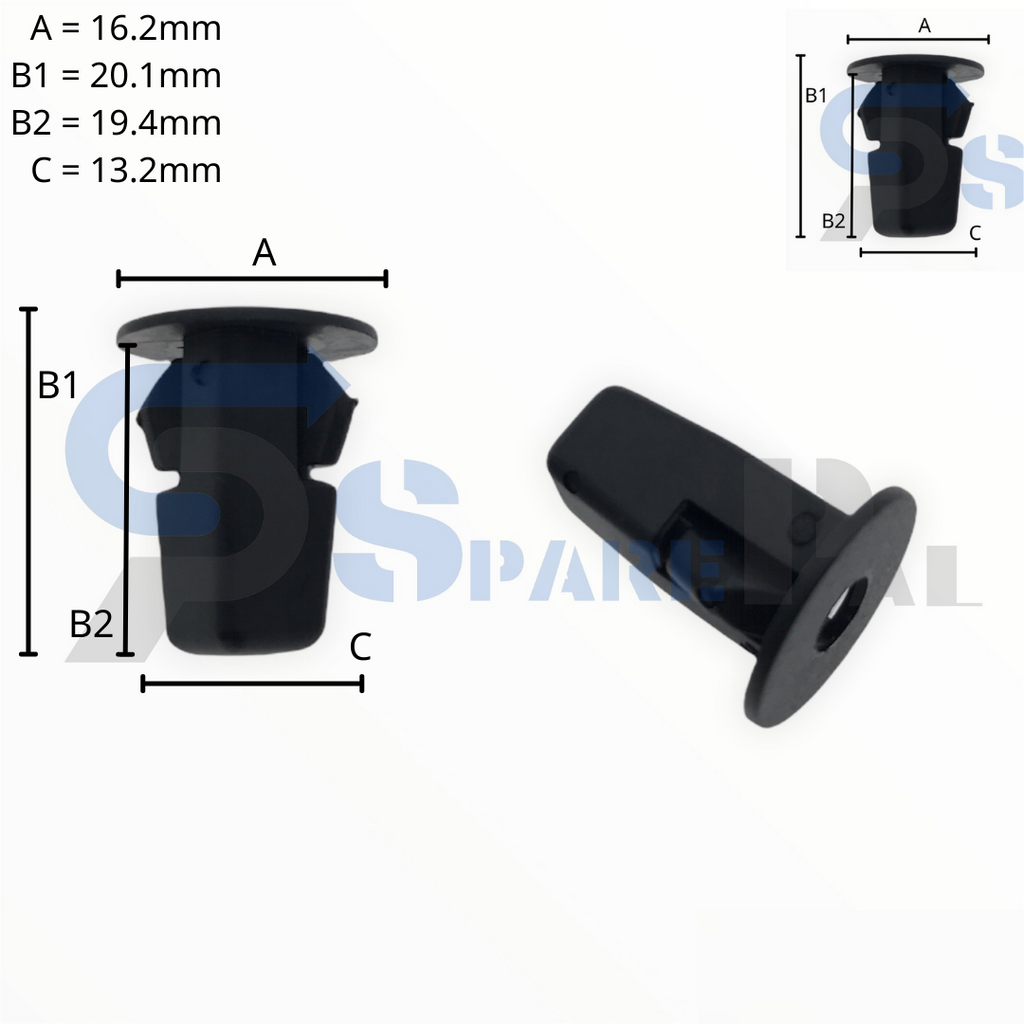 SparePal  Fastener & Clip SPL-10995