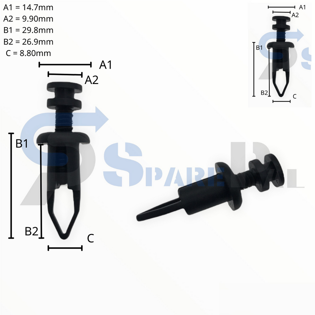 SparePal  Fastener & Clip SPL-10997