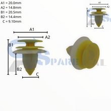 将图片加载到图库查看器，SparePal  Fastener &amp; Clip SPL-11003