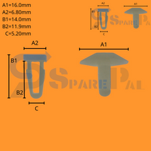 Load image into Gallery viewer, SparePal  Fastener &amp; Clip SPL-11012