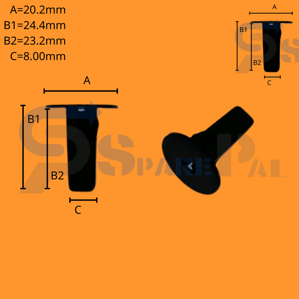 SparePal  Fastener & Clip SPL-11024