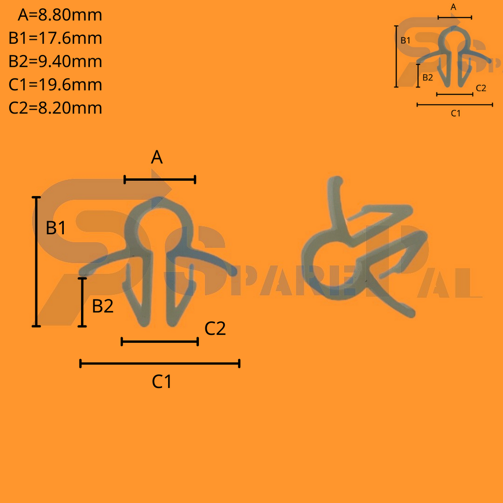 SparePal  Fastener & Clip SPL-11027