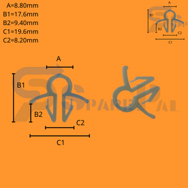 SparePal  Fastener & Clip SPL-11027