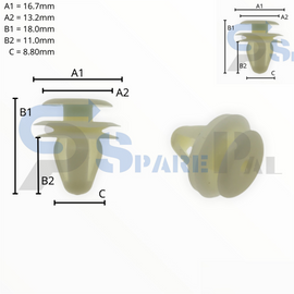 SparePal  Fastener & Clip SPL-11029