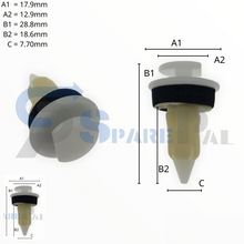 이미지를 갤러리 뷰어에 로드 , SparePal  Fastener &amp; Clip SPL-11030