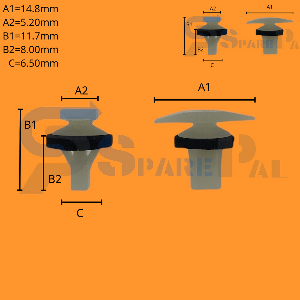 SparePal  Fastener & Clip SPL-11040