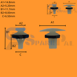 SparePal  Fastener & Clip SPL-11040