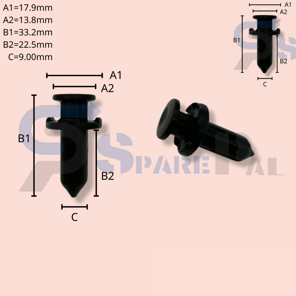 SparePal  Fastener & Clip SPL-11046