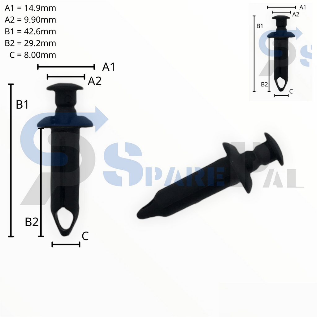 SparePal  Fastener & Clip SPL-11049