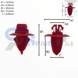 SparePal  Fastener & Clip SPL-11050