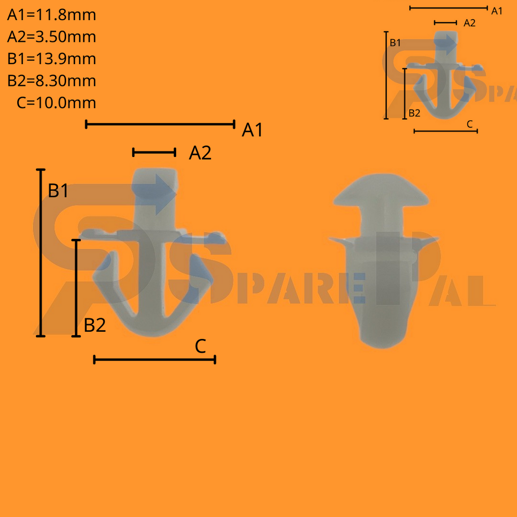 SparePal  Fastener & Clip SPL-11053