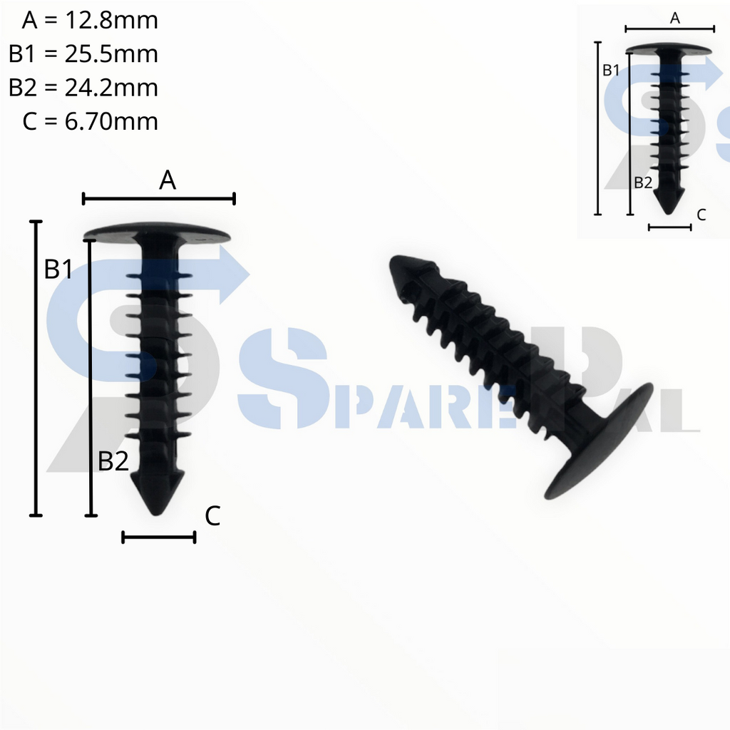 SparePal  Fastener & Clip SPL-11056