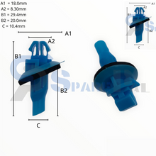 将图片加载到图库查看器，SparePal  Fastener &amp; Clip SPL-11073