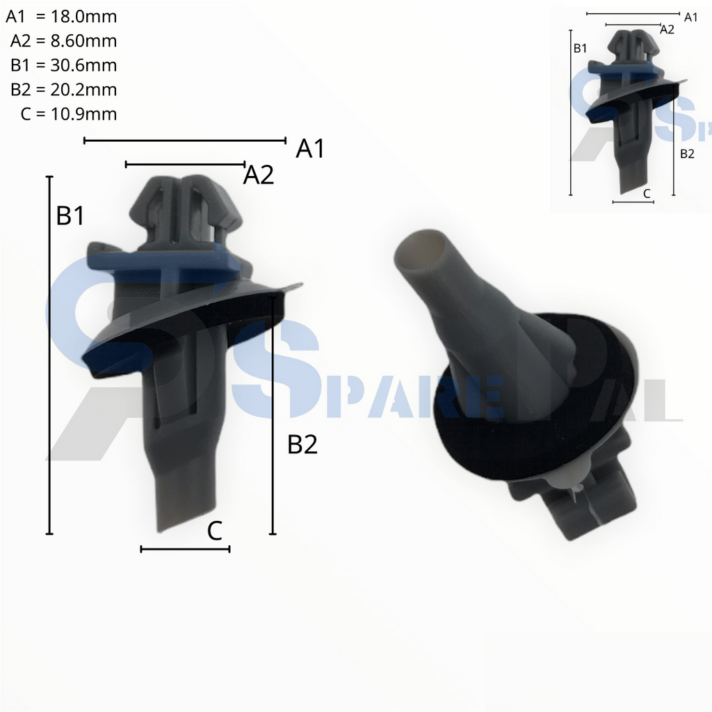 SparePal  Fastener & Clip SPL-11074