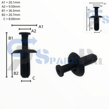 将图片加载到图库查看器，SparePal  Fastener &amp; Clip SPL-11075
