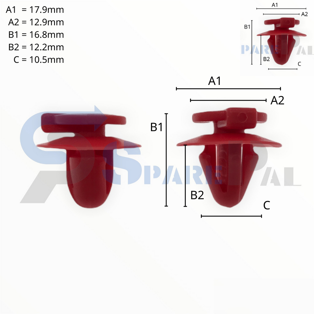 SparePal  Fastener & Clip SPL-11078