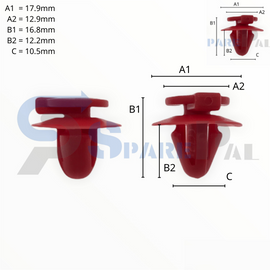SparePal  Fastener & Clip SPL-11078