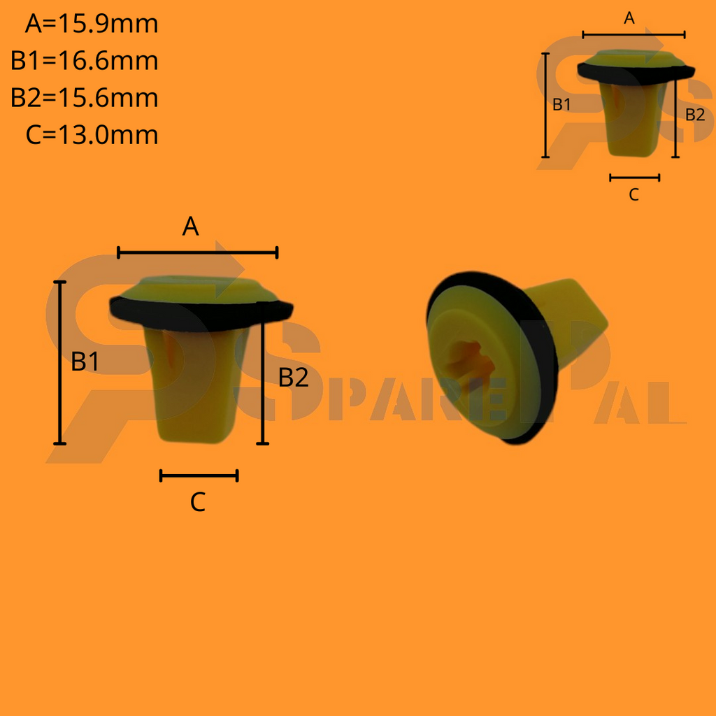 SparePal  Fastener & Clip SPL-11082