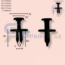 将图片加载到图库查看器，SparePal  Fastener &amp; Clip SPL-11097
