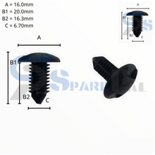 将图片加载到图库查看器，SparePal  Fastener &amp; Clip SPL-11100