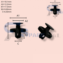 将图片加载到图库查看器，SparePal  Fastener &amp; Clip SPL-11103