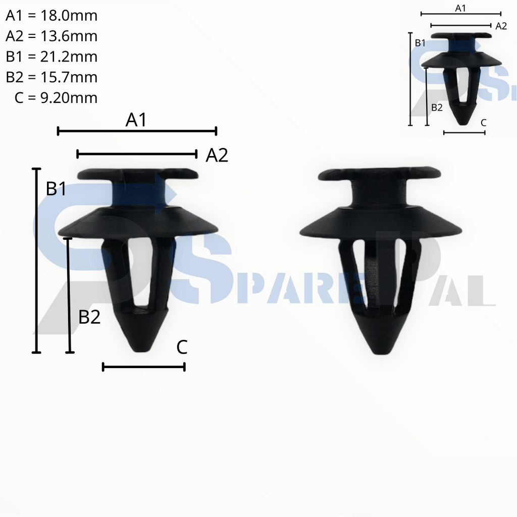 SparePal  Fastener & Clip SPL-11108