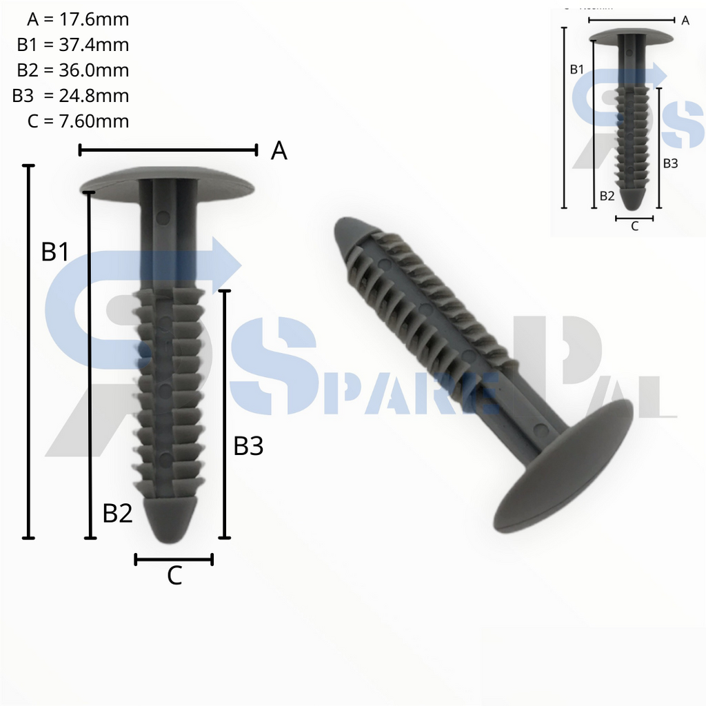 SparePal  Fastener & Clip SPL-11129