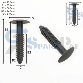SparePal  Fastener & Clip SPL-11129
