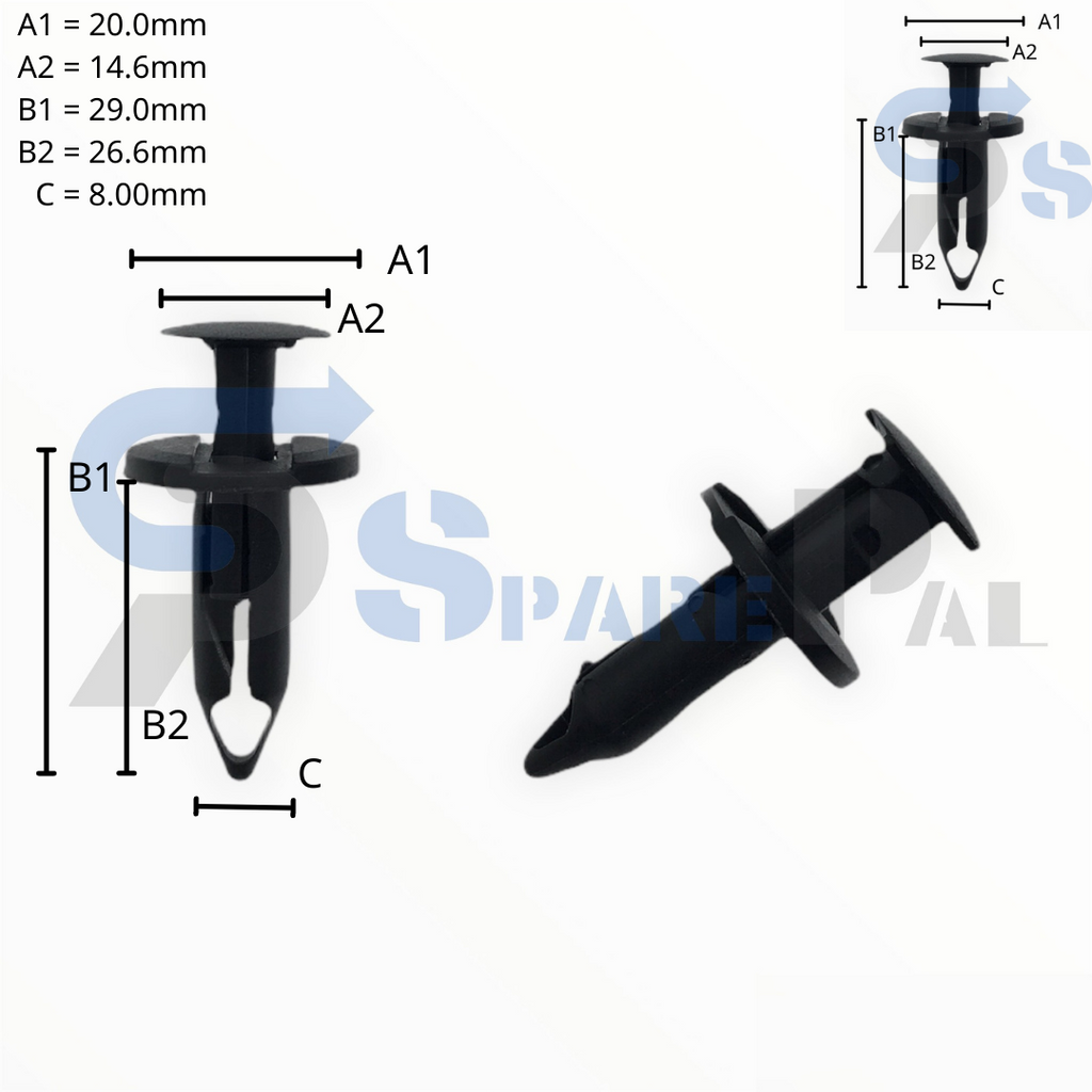 SparePal  Fastener & Clip SPL-11143