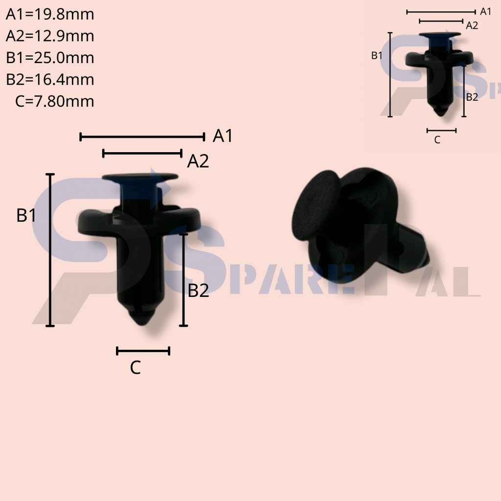 SparePal  Fastener & Clip SPL-11145