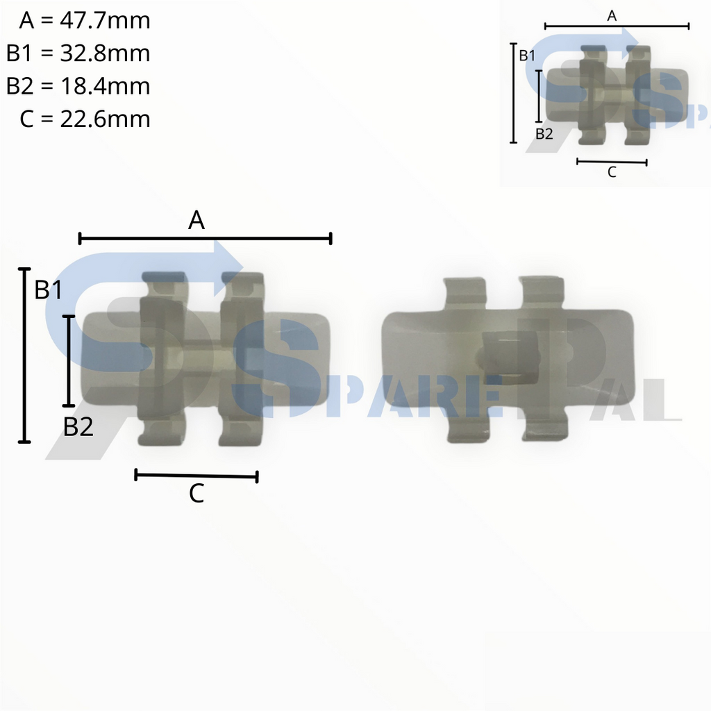 SparePal  Fastener & Clip SPL-11160
