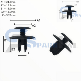 SparePal  Fastener & Clip SPL-11165