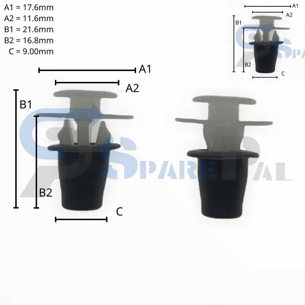 SparePal  Fastener & Clip SPL-11167