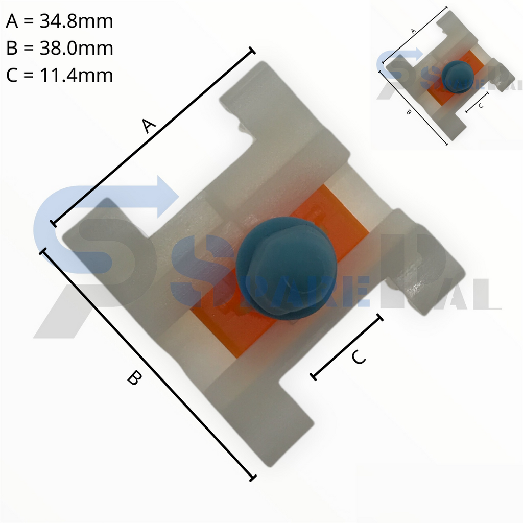 SparePal  Fastener & Clip SPL-11170