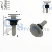 Load image into Gallery viewer, SparePal  Fastener &amp; Clip SPL-11204