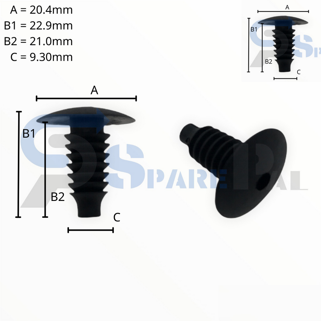 SparePal  Fastener & Clip SPL-11205