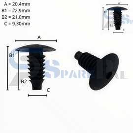 SparePal  Fastener & Clip SPL-11205
