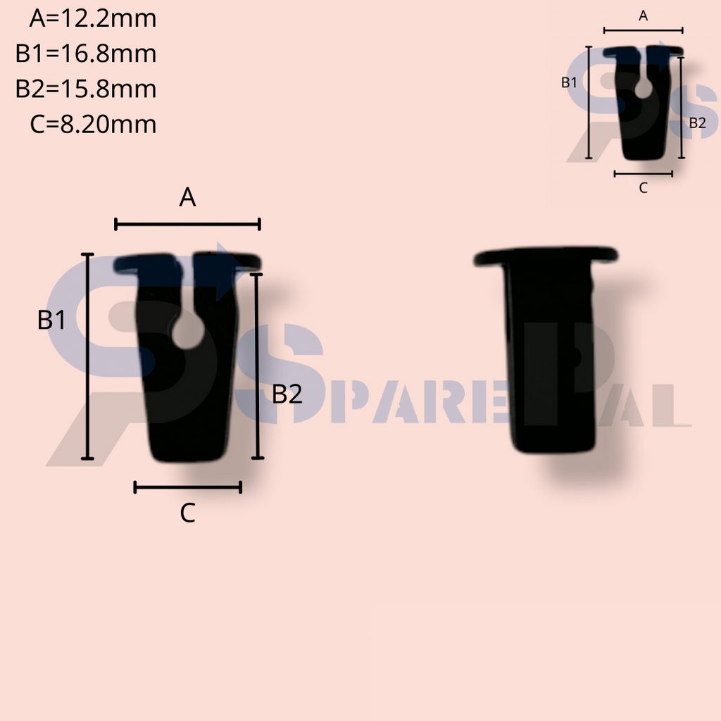 SparePal  Fastener & Clip SPL-11214
