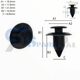 SparePal  Fastener & Clip SPL-11230