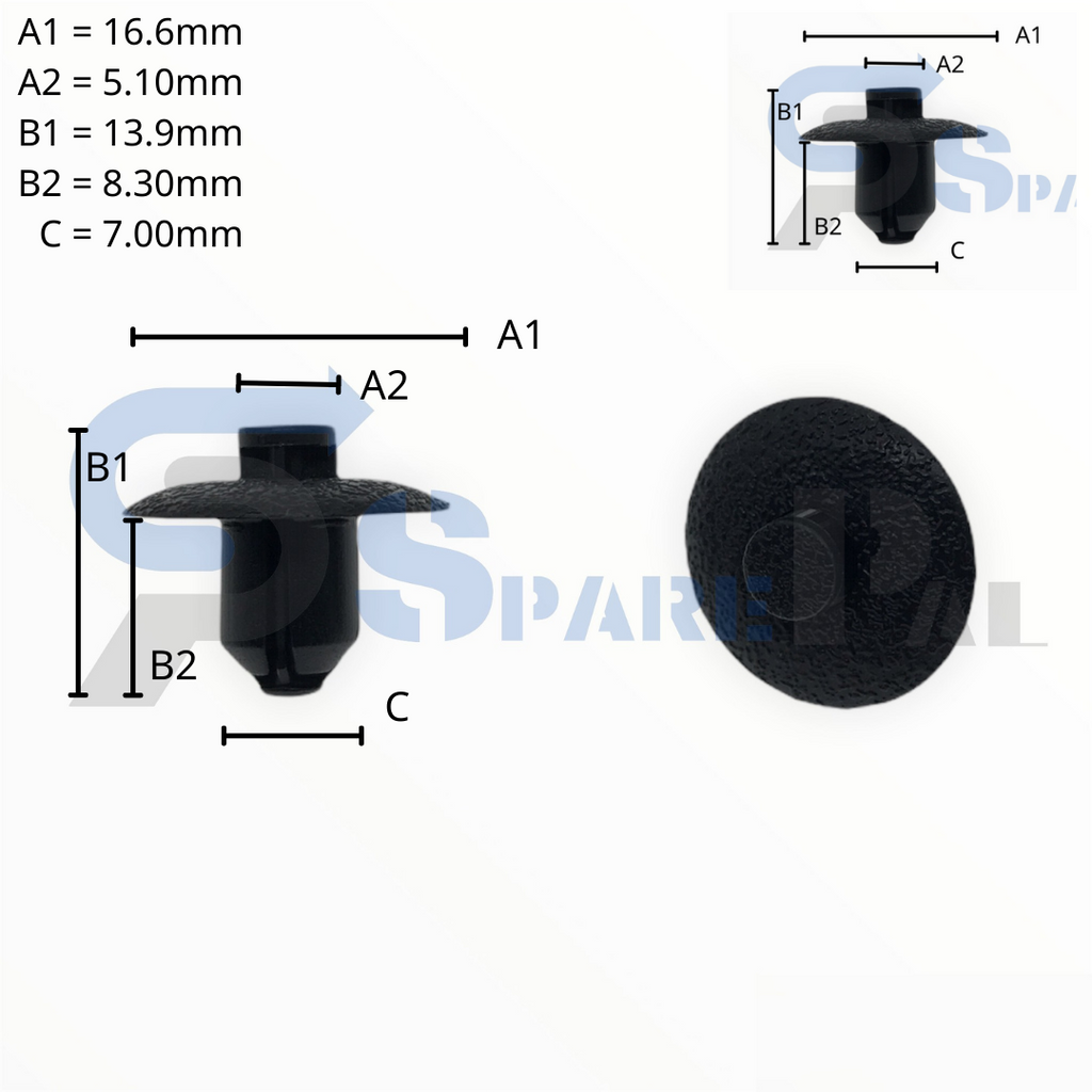 SparePal  Fastener & Clip SPL-11232