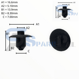 SparePal  Fastener & Clip SPL-11232