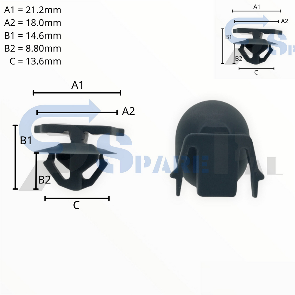 SparePal  Fastener & Clip SPL-11246