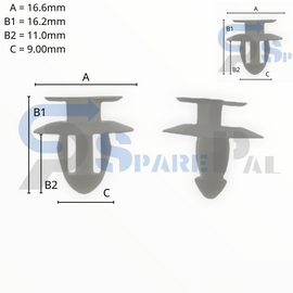 SparePal  Fastener & Clip SPL-11257