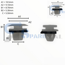 画像をギャラリービューアに読み込む, SparePal  Fastener &amp; Clip SPL-11266