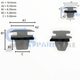 SparePal  Fastener & Clip SPL-11266