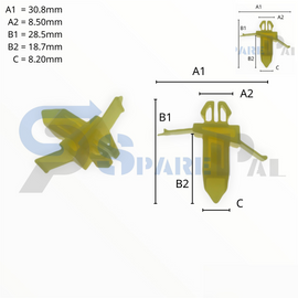 SparePal  Fastener & Clip SPL-11273